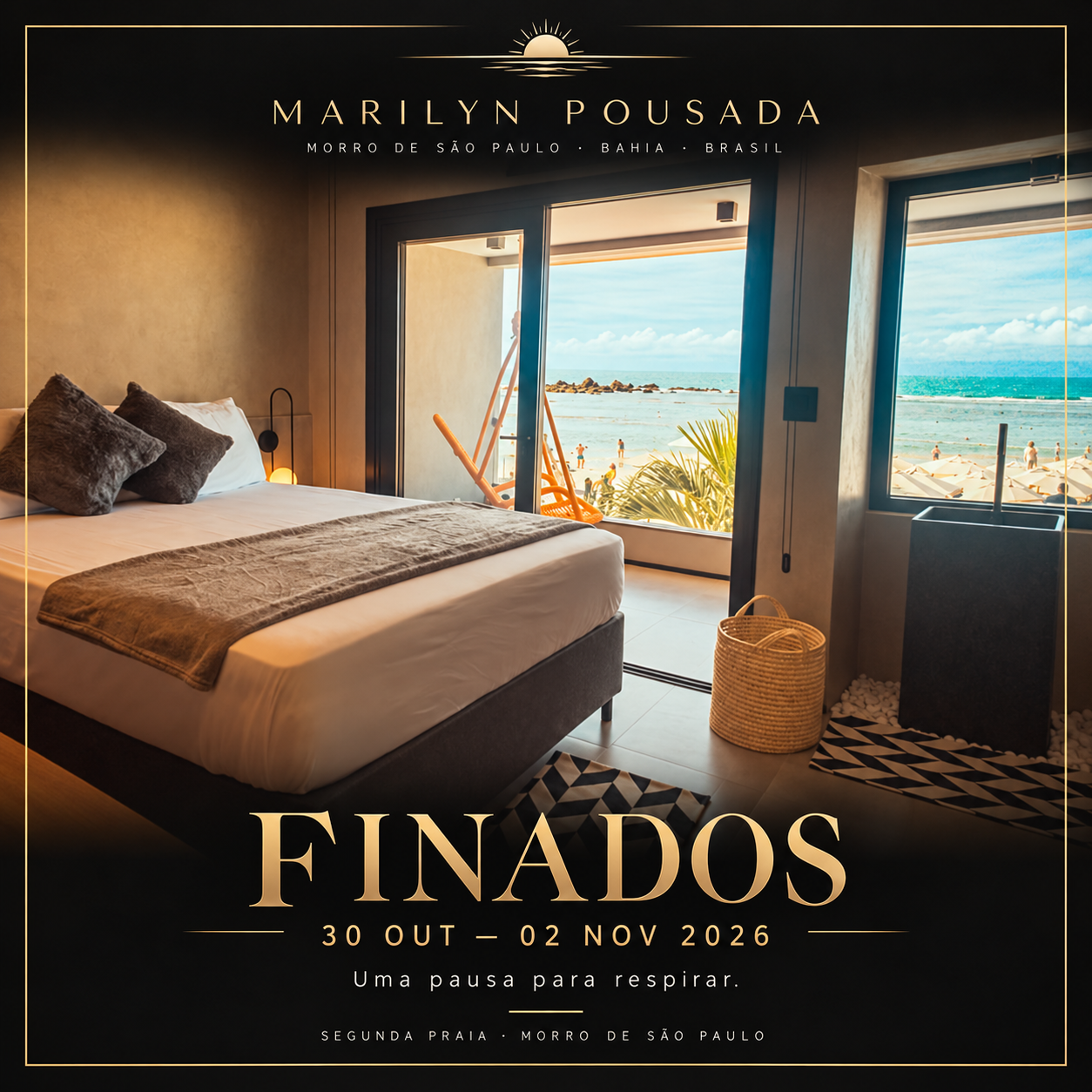 Arte da campanha Finados da Marilyn Pousada